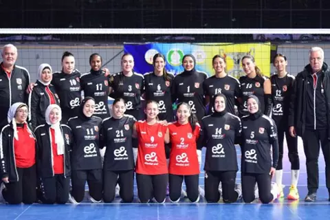 الأهلي يتأهل لنهائي السوبر المصري للطائرة للسيدات على حساب الشمس